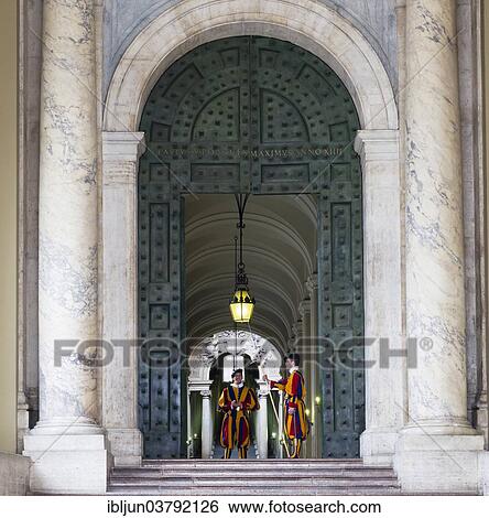 "Guards of the Swiss Guard, San Pietro, St. Peter's Basilica, Vatican, Vatican City, Rome, Italy, Europe" View Large Photo Image Stock Photograph - "Guards of the Swiss Guard, San Pietro, St. Peter's Basilica, Vatican, Vatican City, Rome, Italy, Europe". Fotosearch