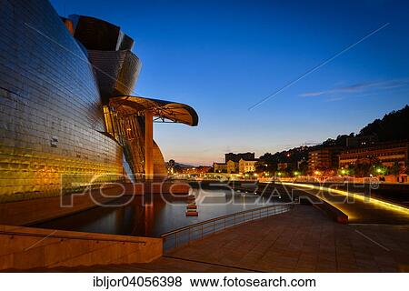 "Guggenheim Museum Bilbao, by Frank Gehry, the Nervion River, Bilbao, Basque Country, Biscay Province, Spain, Europe" View Large Photo Image Stock Photo - "Guggenheim Museum Bilbao, by Frank Gehry, the Nervion River, Bilbao, Basque Country, Biscay Province, Spain, Europe". Fotosearch