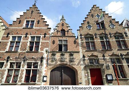 "Guild houses, historic centre, UNESCO World Heritage Site, Bruges, Flemish Region, Belgium, Europe" View Large Photo Image Stock Photograph - "Guild houses, historic centre, UNESCO World Heritage Site, Bruges, Flemish Region, Belgium, Europe". Fotosearch