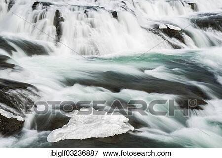 "Gullfoss, Golden Falls, Selfoss, Southern Region, Iceland, Europe" View Large Photo Image Stock Photo - "Gullfoss, Golden Falls, Selfoss, Southern Region, Iceland, Europe". Fotosearch