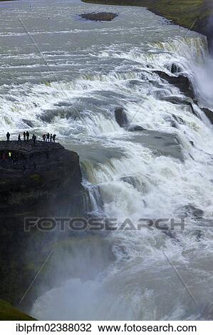"Gullfoss waterfall, Hvita river, Iceland, Europe" View Large Photo Image Stock Image - "Gullfoss waterfall, Hvita river, Iceland, Europe". Fotosearch
