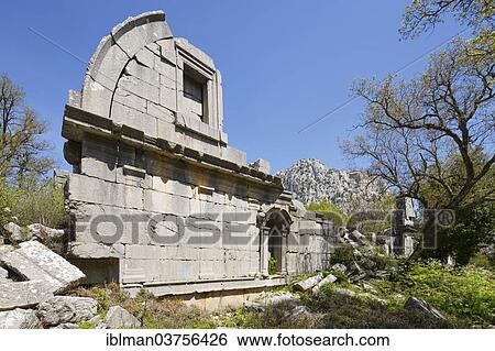 "Gymnasium, ancient city of Termessos, Taurus Mountains, Termessos, Antalya Province, Turkey, Asia" View Large Photo Image Stock Photograph - "Gymnasium, ancient city of Termessos, Taurus Mountains, Termessos, Antalya Province, Turkey, Asia". Fotosearch
