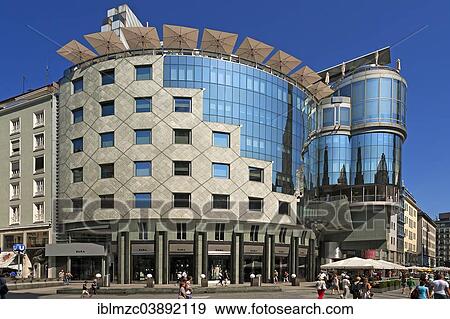 "Haas House, opened in 1990, Stephansplatz square, Vienna, Vienna State, Austria, Europe" View Large Photo Image Stock Photo - "Haas House, opened in 1990, Stephansplatz square, Vienna, Vienna State, Austria, Europe". Fotosearch