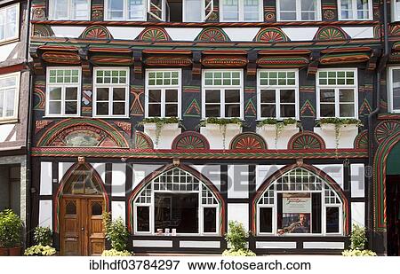 "Half-timbered house, Einbeck, Lower Saxony, Germany, Europe" View Large Photo Image Stock Photo - "Half-timbered house, Einbeck, Lower Saxony, Germany, Europe". Fotosearch