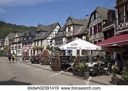 "Half-timbered house in the Kobern district of Kobern-Gondorf, Moselle region, Rhineland-Palatinate, Germany, Europe, PublicGround, Europe" View Large Photo Image Stock Photo - "Half-timbered house in the Kobern district of Kobern-Gondorf, Moselle region, Rhineland-Palatinate, Germany, Europe, PublicGround, Europe". Fotosearch