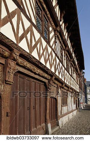 "Half-timbered house, Maison Henri IV, 1540, Saint-Valery-en-Caux, Departement Seine-Maritime, Upper Normandy, France, Europe" View Large Photo Image Stock Photo - "Half-timbered house, Maison Henri IV, 1540, Saint-Valery-en-Caux, Departement Seine-Maritime, Upper Normandy, France, Europe". Fotosearch