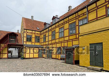 "Half-timbered houses, Andresens Kobmandsgard or merchant's yard, Kerteminde, Funen, Region of Southern Denmark, Denmark, Europe" View Large Photo Image Picture - "Half-timbered houses, Andresens Kobmandsgard or merchant's yard, Kerteminde, Funen, Region of Southern Denmark, Denmark, Europe". Fotosearch