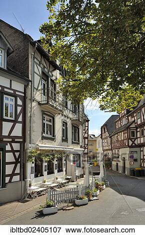 "Half-timbered houses, Braubach, Rhein-Lahn-Kreis district, Rhineland-Palatinate, Germany, Europe" View Large Photo Image Stock Photo - "Half-timbered houses, Braubach, Rhein-Lahn-Kreis district, Rhineland-Palatinate, Germany, Europe". Fotosearch