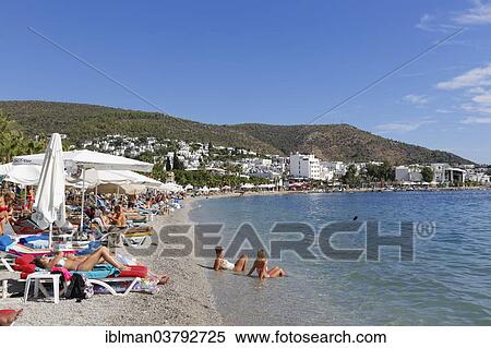 "Halk city beach in Kumbahce Bay, Bodrum, Mugla Province, Aegean Region, Turkey, Asia" View Large Photo Image Stock Photography - "Halk city beach in Kumbahce Bay, Bodrum, Mugla Province, Aegean Region, Turkey, Asia". Fotosearch