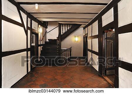 "Hallway and stairs on the second floor, Albrecht Duerer House, historic center, Nuremberg, Middle Franconia, Bavaria, Germany, Europe" View Large Photo Image Stock Photo - "Hallway and stairs on the second floor, Albrecht Duerer House, historic center, Nuremberg, Middle Franconia, Bavaria, Germany, Europe". Fotosearch