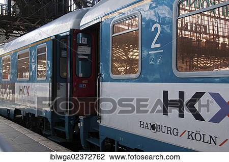 "Hamburg-Koeln-Express, HKX, a private Berlin-based open-access train operating company, Cologne Central Station, North Rhine-Westphalia, Germany, Europe" View Large Photo Image Stock Image - "Hamburg-Koeln-Express, HKX, a private Berlin-based open-access train operating company, Cologne Central Station, North Rhine-Westphalia, Germany, Europe". Fotosearch