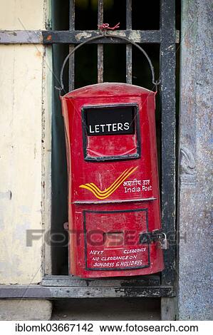 "Hand painted mailbox of India Post, the Indian postal service, Rameswaram, Pamban Island, Tamil Nadu, India, Asia" View Large Photo Image Stock Image - "Hand painted mailbox of India Post, the Indian postal service, Rameswaram, Pamban Island, Tamil Nadu, India, Asia". Fotosearch