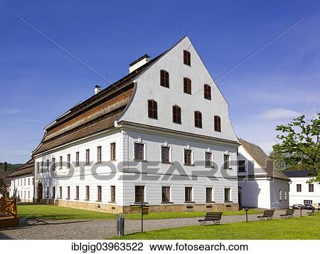Stock Image - "Hand Paper Mill, Velke Losiny, Sumperk district, Olomoucky region, Czech Republic, Europe". Fotosearch