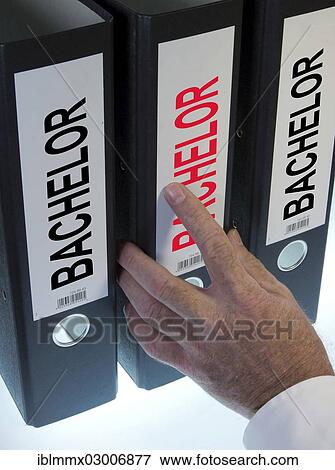 Hand reaching for a file folder labeled " Bachelor" View Large Photo Image Stock Photo - Hand reaching for a file folder labeled " Bachelor". Fotosearch
