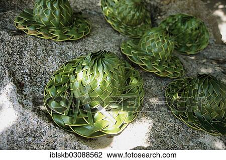 "Handmade hats made from palm leaves, Anse Source dArgent, La Digue, Seychelles, Africa" View Large Photo Image Stock Image - "Handmade hats made from palm leaves, Anse Source dArgent, La Digue, Seychelles, Africa". Fotosearch