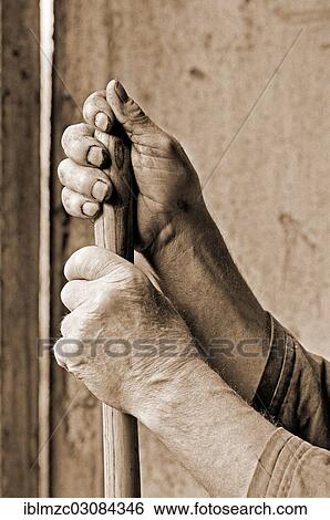 "Hands marked by hard work supported on a pitchfork, Franconian farm, Eckenhaid, Eckental, Middle Franconia, Bavaria, Germany, Europe" View Large Photo Image Stock Photograph - "Hands marked by hard work supported on a pitchfork, Franconian farm, Eckenhaid, Eckental, Middle Franconia, Bavaria, Germany, Europe". Fotosearch