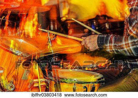 "Hands of a drummer playing the drums, Germany, Europe" View Large Photo Image Stock Photo - "Hands of a drummer playing the drums, Germany, Europe". Fotosearch