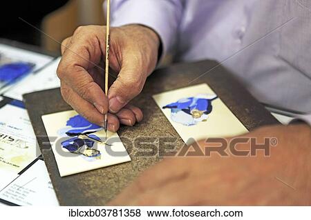 "Hands of the artist Mostafa Fotowat painting Princess Scheherazade on a tile, Isfahan, Isfahan Province, Persia, Iran, Asia" View Large Photo Image Stock Photo - "Hands of the artist Mostafa Fotowat painting Princess Scheherazade on a tile, Isfahan, Isfahan Province, Persia, Iran, Asia". Fotosearch