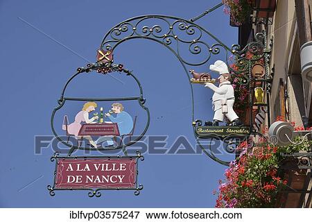 "Hanging sign on an Alsatian restaurant, Eguisheim, Departement Haut-Rhin, Alsace, France, Europe" View Large Photo Image Stock Photo - "Hanging sign on an Alsatian restaurant, Eguisheim, Departement Haut-Rhin, Alsace, France, Europe". Fotosearch
