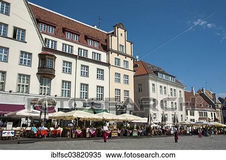 "Hanseatic League buildings, Town Hall Square, Lower Town, historic centre, Tallinn, Estonia, Baltic States, Europe" View Large Photo Image Stock Photography - "Hanseatic League buildings, Town Hall Square, Lower Town, historic centre, Tallinn, Estonia, Baltic States, Europe". Fotosearch