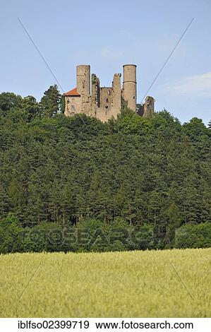 "Hanstein castle ruin, near Bornhagen, Thuringia, Germany, Europe" View Large Photo Image Stock Photo - "Hanstein castle ruin, near Bornhagen, Thuringia, Germany, Europe". Fotosearch