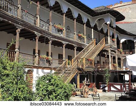 "Hanul lui Manuc, a well preserved medieval tavern, now a hotel and restaurant, Bucharest, Bucure? Öti, Romania, Europe" View Large Photo Image Stock Image - "Hanul lui Manuc, a well preserved medieval tavern, now a hotel and restaurant, Bucharest, Bucure? Öti, Romania, Europe". Fotosearch