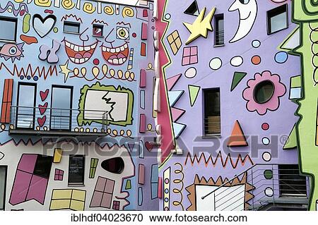 Stock Image - "Happy Rizzi House, Braunschweig, Lower Saxony, Germany, Europe". Fotosearch