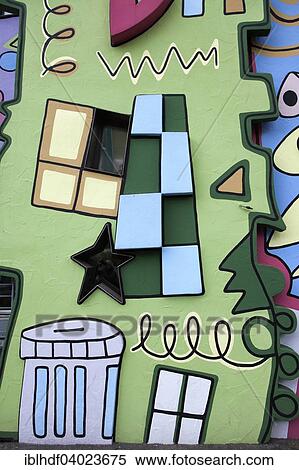 Stock Photography - "Happy Rizzi House, Braunschweig, Lower Saxony, Germany, Europe". Fotosearch