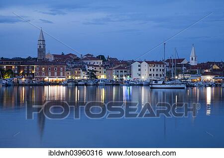 "Harbor and town view, Izola, Adriatic coast, Slovenian Littoral, Istria, Slovenia, Europe" View Large Photo Image Stock Photograph - "Harbor and town view, Izola, Adriatic coast, Slovenian Littoral, Istria, Slovenia, Europe". Fotosearch