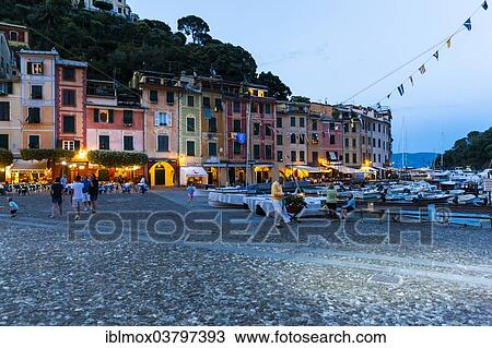 "Harbor at dusk, Portofino, Italian Riviera, Gulf of Genoa, Liguria, Italy, Europe" View Large Photo Image Stock Image - "Harbor at dusk, Portofino, Italian Riviera, Gulf of Genoa, Liguria, Italy, Europe". Fotosearch