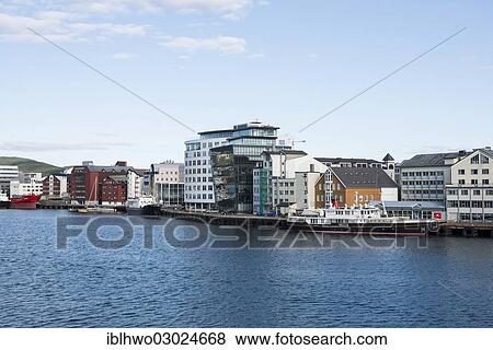 "Harbor entrance of Bodo, row of houses and ships, Bodo, Vestfjord, Nordland, Northern Norway, Norway, Europe" View Large Photo Image Stock Photo - "Harbor entrance of Bodo, row of houses and ships, Bodo, Vestfjord, Nordland, Northern Norway, Norway, Europe". Fotosearch