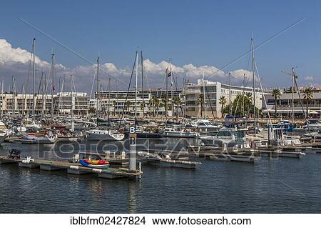 Picture - "Harbor, Marina, Lagos, Algarve, Portugal, Europe". Fotosearch