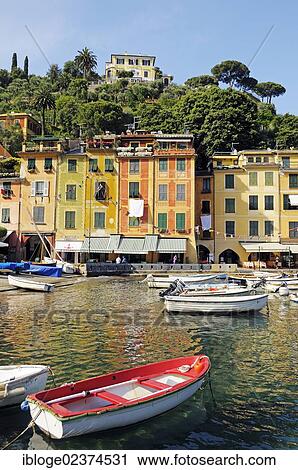 "Harbor of the village of Portofino, Riviera, Liguria, Italy, Europe" View Large Photo Image Stock Image - "Harbor of the village of Portofino, Riviera, Liguria, Italy, Europe". Fotosearch
