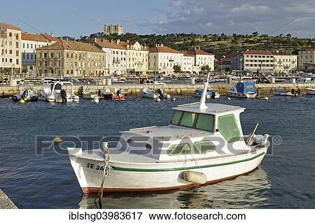 "Harbour and Nehaj Fortress, Senj, Kvarner Gulf, Croatia, Europe" View Large Photo Image Stock Photo - "Harbour and Nehaj Fortress, Senj, Kvarner Gulf, Croatia, Europe". Fotosearch