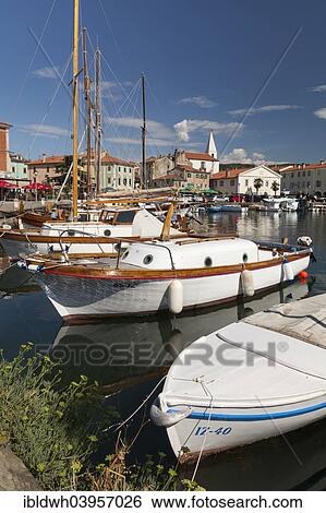 "Harbour and view for the town of Izola, Adriatic coast, Slovene Littoral, Slovenia, Europe" View Large Photo Image Stock Photograph - "Harbour and view for the town of Izola, Adriatic coast, Slovene Littoral, Slovenia, Europe". Fotosearch