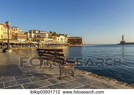 "Harbour, Chania, Crete, Greece, Europe" View Large Photo Image Stock Image - "Harbour, Chania, Crete, Greece, Europe". Fotosearch