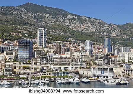 "Harbour, Cote d'Azur, Monaco, Europe" View Large Photo Image Picture - "Harbour, Cote d'Azur, Monaco, Europe". Fotosearch