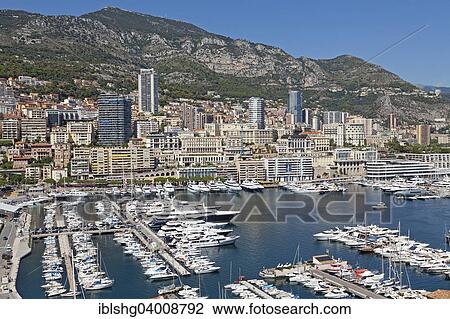 "Harbour, Cote d'Azur, Monaco, Europe" View Large Photo Image Stock Image - "Harbour, Cote d'Azur, Monaco, Europe". Fotosearch