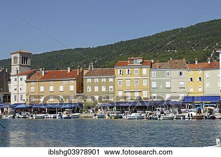"Harbour, Cres Town, Island of Cres, Kvarner Gulf, Croatia, Europe" View Large Photo Image Stock Image - "Harbour, Cres Town, Island of Cres, Kvarner Gulf, Croatia, Europe". Fotosearch