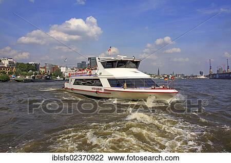 Stock Image - "Harbour Cruise, Cruise Days, 17 - 19. 08. 2012, port of Hamburg, Hamburg, Germany, Europe". Fotosearch