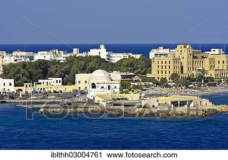 "Harbour entrance of Rhodes, Rhodes, Rhodos Island, Dodecanese, Greece, Europe" View Large Photo Image Stock Image - "Harbour entrance of Rhodes, Rhodes, Rhodos Island, Dodecanese, Greece, Europe". Fotosearch