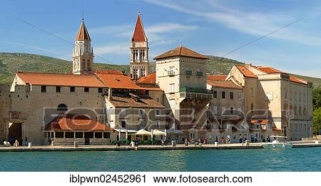 "Harbour front, Trogir, Croatia, Europe" View Large Photo Image Stock Image - "Harbour front, Trogir, Croatia, Europe". Fotosearch