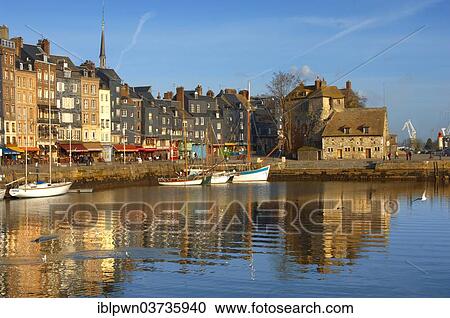 "Harbour, Honfleur, Normandy, France, Europe" View Large Photo Image Stock Image - "Harbour, Honfleur, Normandy, France, Europe". Fotosearch
