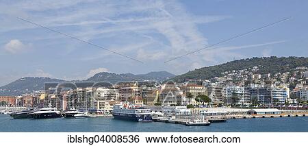 Stock Photograph - "Harbour, Nice, Alpes-Maritimes, Provence-Alpes-Cote d'Azur, France, Europe". Fotosearch