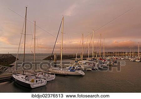 "Harbour of Piriac-sur-Mer in evening light, Loire-Atlantique department, France, Europe" View Large Photo Image Stock Image - "Harbour of Piriac-sur-Mer in evening light, Loire-Atlantique department, France, Europe". Fotosearch