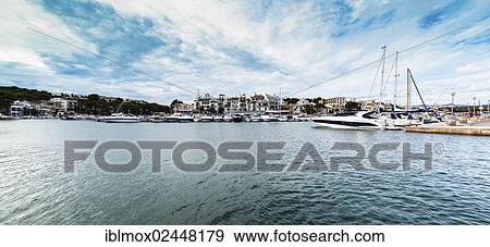 "Harbour of Porto Petro, Mallorca, Majorca, Balearic Islands, Mediterranean Sea, Spain, Europe" View Large Photo Image Stock Photo - "Harbour of Porto Petro, Mallorca, Majorca, Balearic Islands, Mediterranean Sea, Spain, Europe". Fotosearch