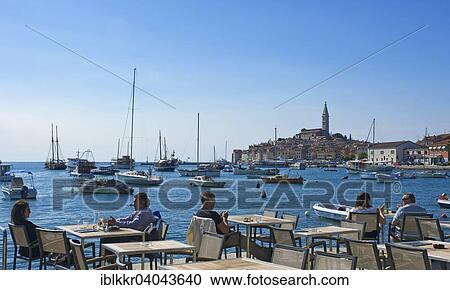 "Harbour, old town, Rovinj, Istria, Croatia, Europe" View Large Photo Image Stock Image - "Harbour, old town, Rovinj, Istria, Croatia, Europe". Fotosearch
