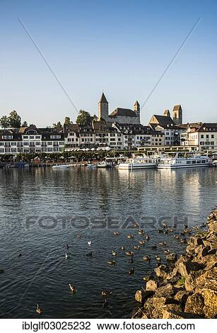 "Harbour promenade, harbour, Rapperswil, Rapperswil-Jona, Canton of St. Gallen, Switzerland, Europe" View Large Photo Image Stock Image - "Harbour promenade, harbour, Rapperswil, Rapperswil-Jona, Canton of St. Gallen, Switzerland, Europe". Fotosearch