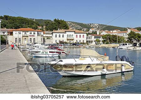 "Harbour, Rab, Rab, Primorje-Gorski Kotar, Croatia, Europe" View Large Photo Image Stock Photo - "Harbour, Rab, Rab, Primorje-Gorski Kotar, Croatia, Europe". Fotosearch