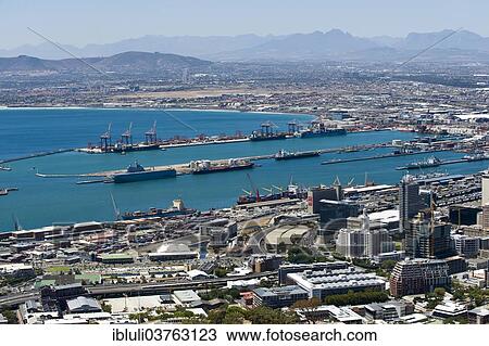 "Harbour, seen from Signal Hill, Cape Town, Western Cape, South Africa, Africa" View Large Photo Image Stock Image - "Harbour, seen from Signal Hill, Cape Town, Western Cape, South Africa, Africa". Fotosearch